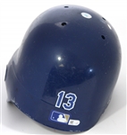 Salvador Perez Signed Kansas City Royals Batting Helmet - MLB JC340306