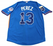 Salvador Perez CSA witness Signed 2013 All-Star Game Jersey