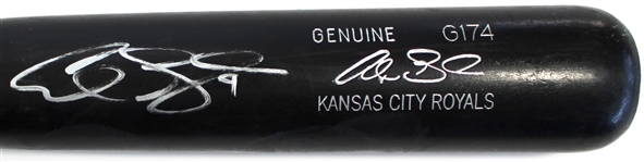 Alex Gordon 2011 Kansas City Royals Game Used & Signed Bat