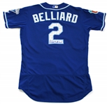 Rafael Belliard Lot of 3 Game Used & Signed Royals Coach's Jerseys 