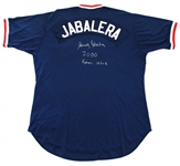 Boston Red Sox 2000 Signed & Game Used Jersey - Jabalera