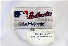 Oliver Perez Game Used & Signed 2013 Seattle Jersey - MLB