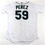 Oliver Perez Game Used & Signed 2013 Seattle Jersey - MLB