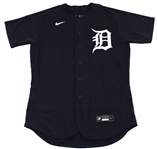 Jose Valentin Lot of 2 Detroit Tigers GU & Signed Coach's Jerseys