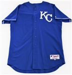Runelvys Hernandez 2003-04 Game Used & Signed Kansas City Royals Jersey