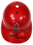 Orlando Mercado Game Used & Signed California Angeles Batting Helmet