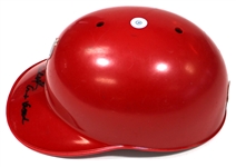 Orlando Mercado Game Used & Signed California Angeles Batting Helmet