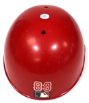 Orlando Mercado Game Used & Signed California Angeles Batting Helmet