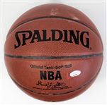Robert Parrish Signed NBA Basketball - JSA AM41596