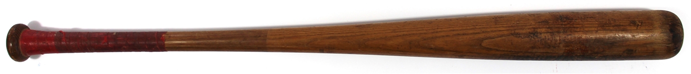 George Pfister Game Used 1941 Brooklyn Dodgers Bat & Glove