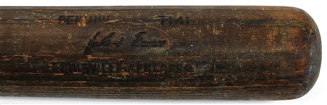 Julio Franco Cleveland Indians 1980's Game Used Bat