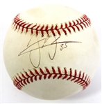 Frank Thomas Game Used & Signed Baseball