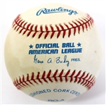Frank Thomas Game Used & Signed Baseball