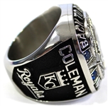 Casey Coleman 2014 Omaha Storm Chasers Championship Ring
