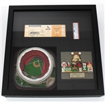 Mark McGwire 70 HR Ticket PSA Mint 8 Framed Busch Stadium 