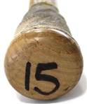 Mike McFarlane Game Used & Signed Kansas City Royals Bat