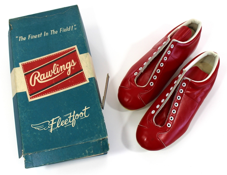 Vintage Baseball Red Cleats brand New in Box