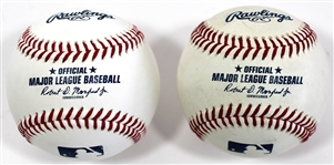 Greg Holland & Will Smith Kansas City Royals Signed Baseballs