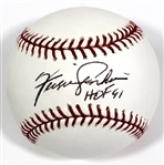 Ferguson Jenkins Signed HOF 91 Baseball 