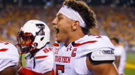 Patrick Mahomes Texas Tech Game Used Headband 