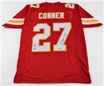 Chamarri Conner Signed Kansas City Chiefs Jersey. Beckett Cert