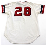 Bert Blyeven 1976 Game Used Minnesota Twins Jersey
