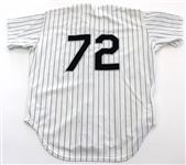 Carlton Fisk Game Used 1991 Chicago White Sox Jersey