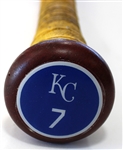 Bobby Witt 2023 Game Used & Signed Kansas City Royals Bat