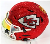 KC Chiefs Swarovski Crystal Helmet Signed by Patrick Mahomes - Becket