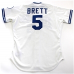 George Brett Game Worn & Signed 1989 Jersey