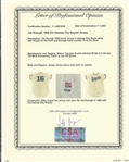 Joe Keough 1969 set 2 KC Royals 100 Anniversary Royals Jersey -*