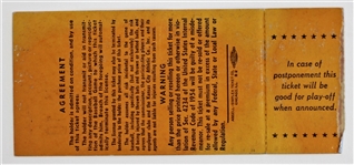 1960 All Star Game Full Ticket KC Municipal Stadium 