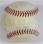 Kansas City Royals 1970 Team Signed Baseball 