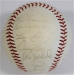 Kansas City Royals 1970 Team Signed Baseball 