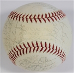 Kansas City Royals 1970 Team Signed Baseball 