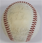 Kansas City Royals 1970 Team Signed Baseball 