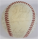 Kansas City Royals 1970 Team Signed Baseball 