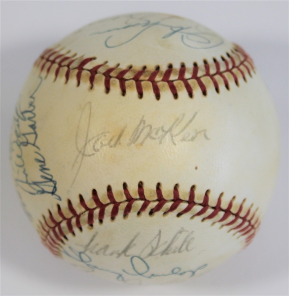 Kansas City Royals 1973 Team Signed Baseball *