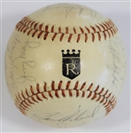 Kansas City Royals 1972 Team Signed Baseball *