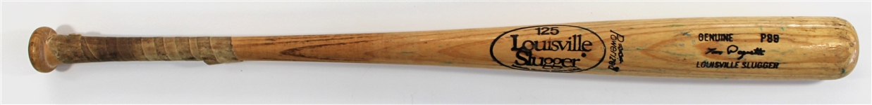 Tom Poquette 1980-1983 Game Used Kansas City Royals Bat