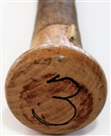 Tom Poquette 1980-1983 Game Used Kansas City Royals Bat