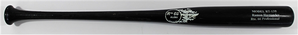 Ramón Hernández Game Used Bat 199-2003 Pre Psa