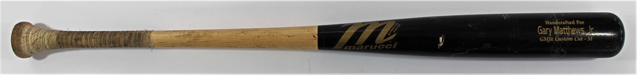 Gary Matthews Jr. 200-03 Baltimore Orioles Game Used Bat