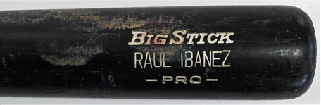 Raul Ibanez Seattle Mariners  Game Used Bat