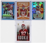 Travis Kelce Lot of 4 Kansas City Chiefs Cards 