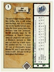 Ken Griffey Jr. Rookie Card *