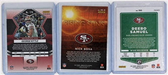 Nick Bosa - Deebo Samuel - George Kettle SF 49ers Cards *