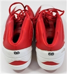 Tony Gonzalez Kansas City Chiefs Game Worn Cleats 2002 