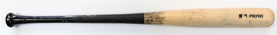 Mike Emodi 2018 Game Used Kansas City Royals Bat Pre Psa