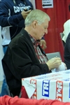 Bob Lilly Signed HOF 80 Cowboys Seatback 